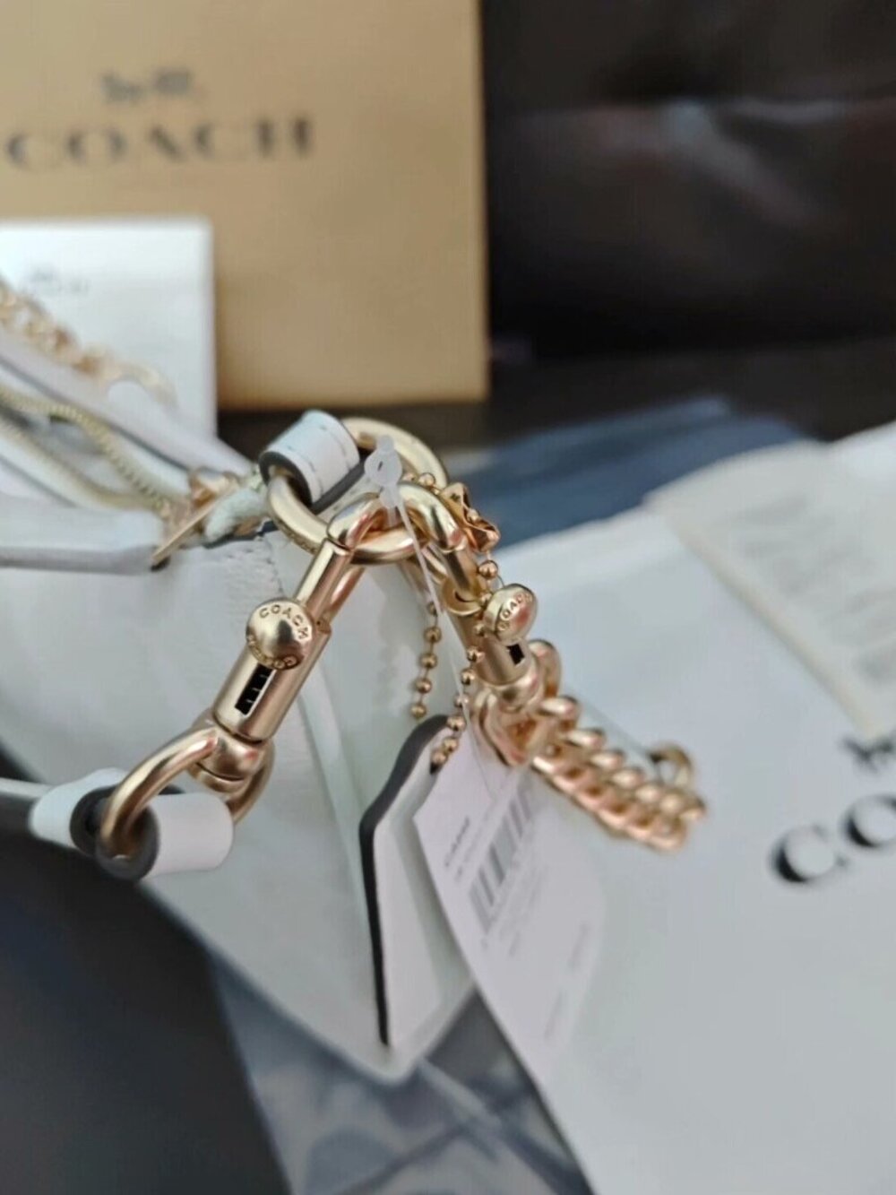 NWT Coach Teri Shoulder Bag In Signature Canvas CA548 - Picture 7 of 8